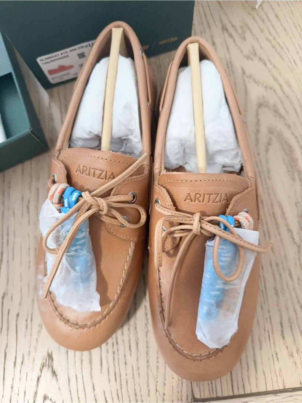 NWT 17342030 Aritzia sperry slim boat ATZ WM 236 US 7.5 EUR38